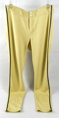 2024 Arizona Diamondbacks Bryce Jarvis #40 Game Used Gold Jersey Pants 32 95