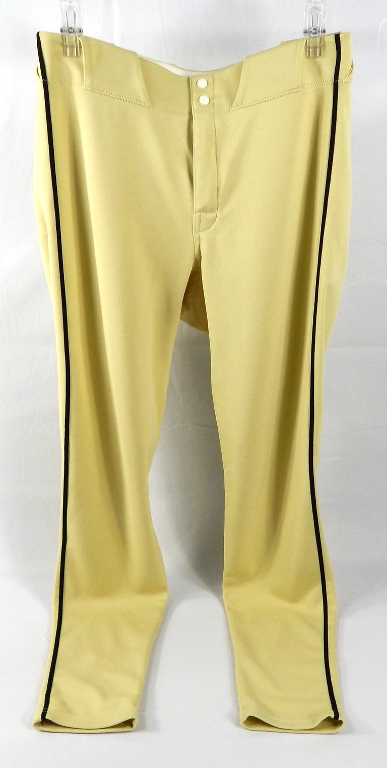 2024 Arizona Diamondbacks Bryce Jarvis #40 Game Used Gold Jersey Pants 32 95
