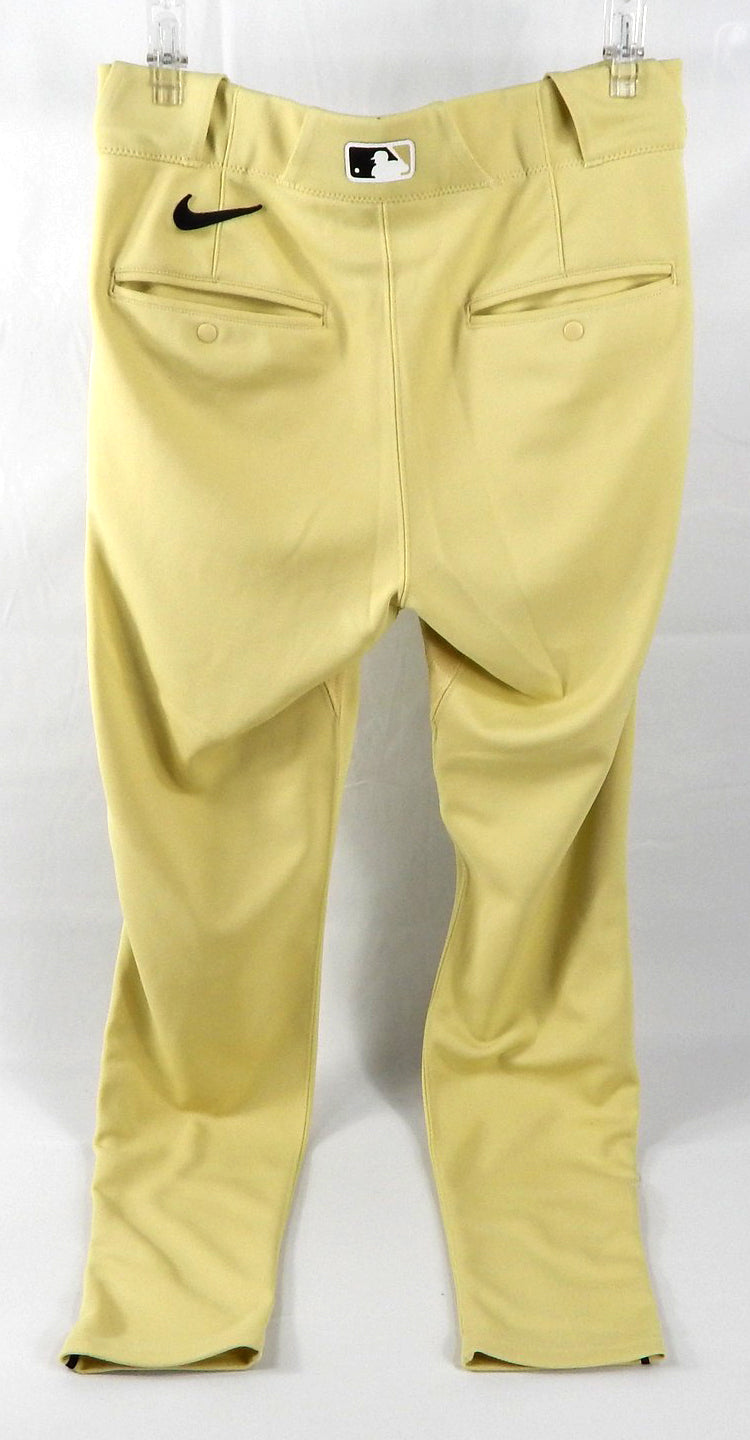 2024 Arizona Diamondbacks Bryce Jarvis #40 Game Used Gold Jersey Pants 32 95 Pic2