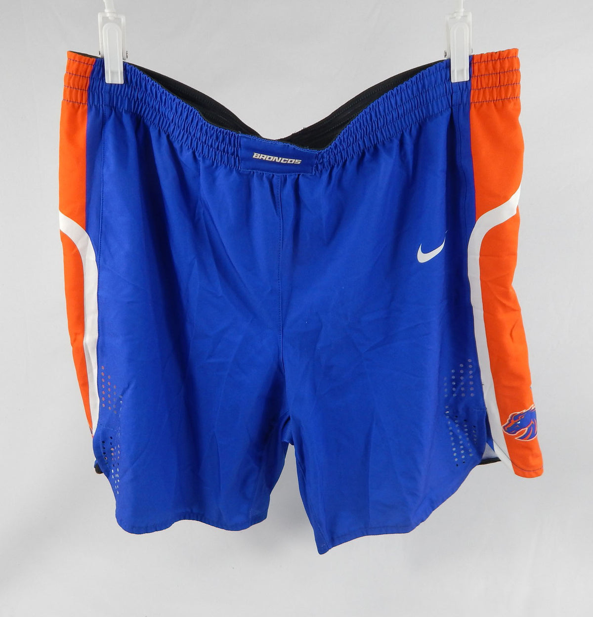 Boise State Broncos Game Issued Blue Shorts Basketball 431