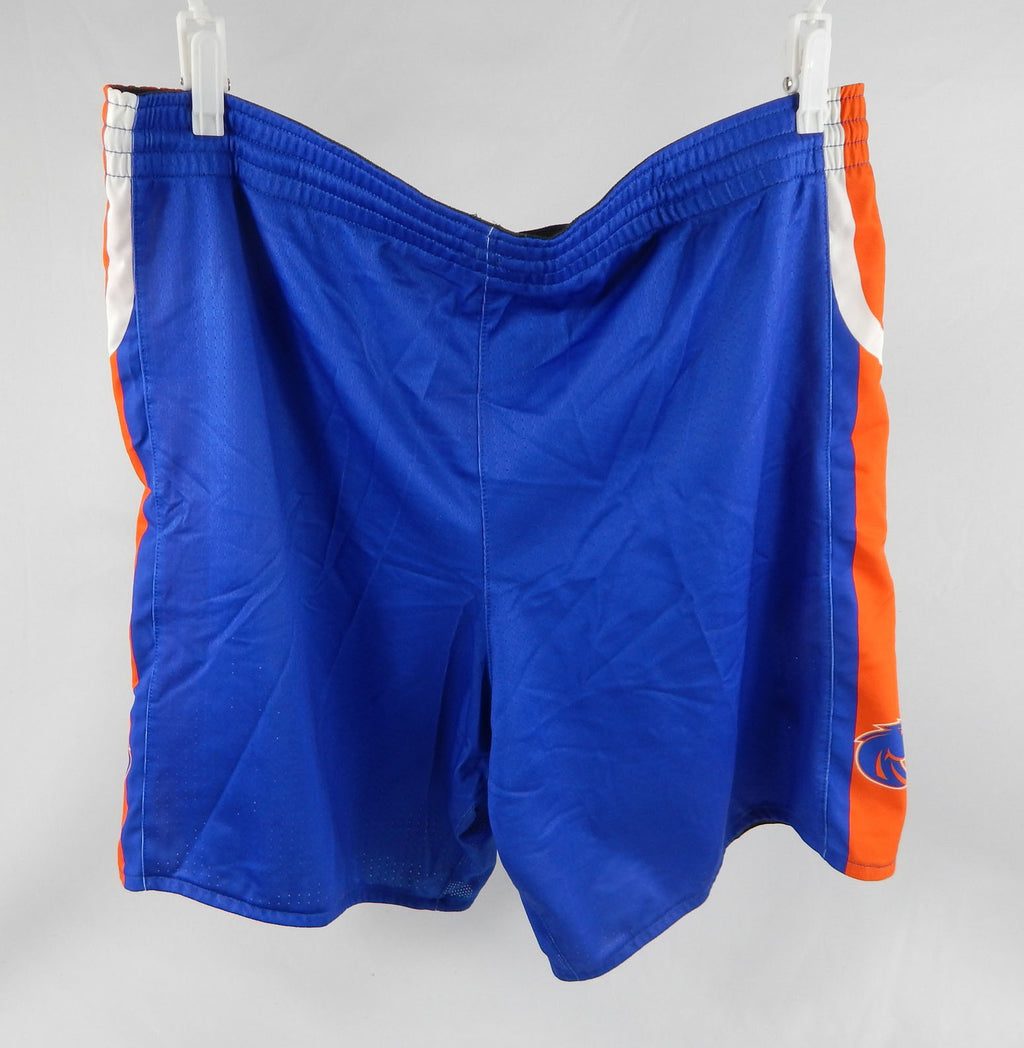 Boise State Broncos Game Issued Blue Shorts Basketball 431 Pic2