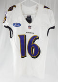 2019 Baltimore Ravens Ford #16 Game Issued White Practice Jersey Ford Patch 9