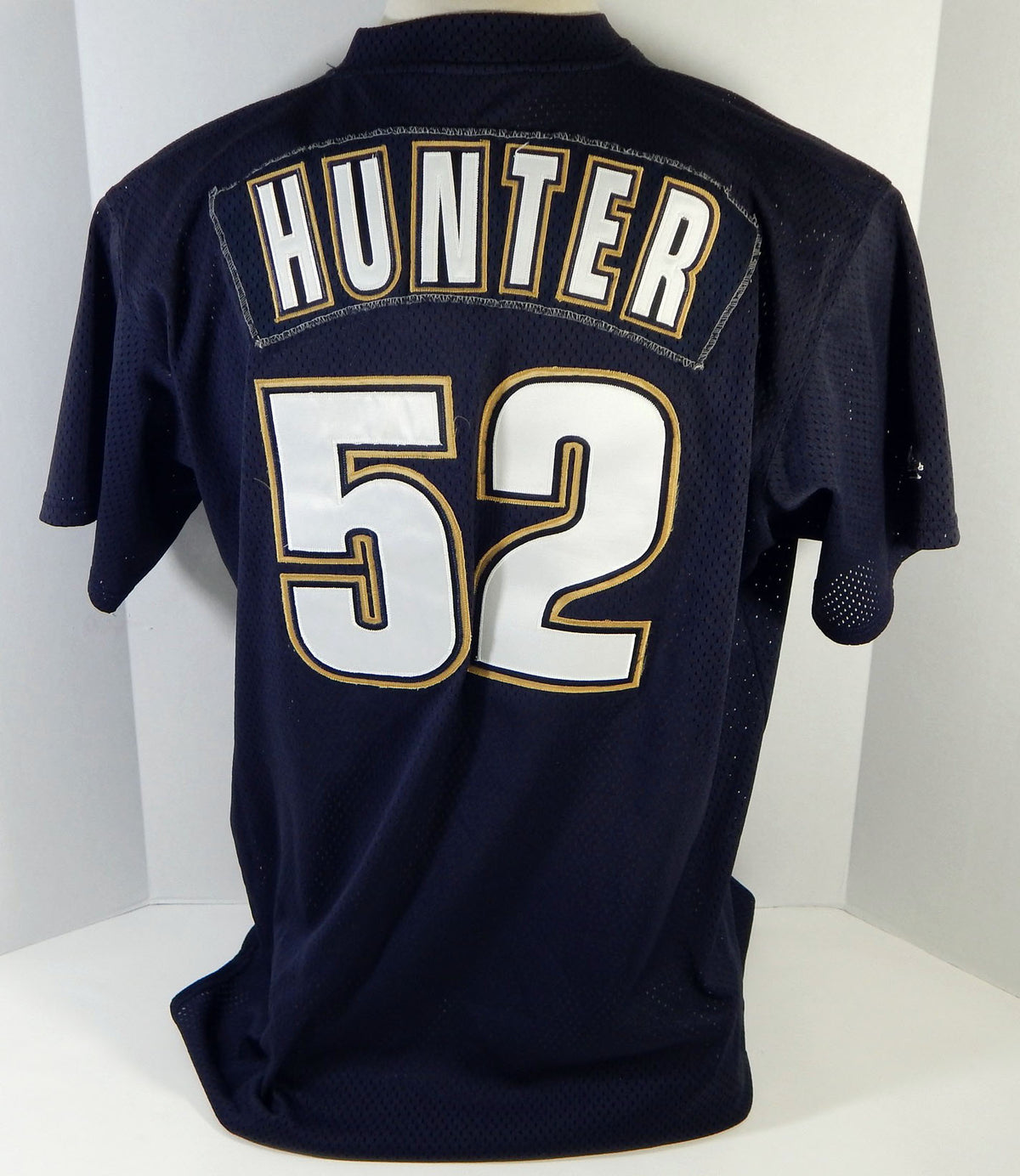 1995-96 Houston Astros Hunter #52 Game Used Black Jersey Batting Practice 48 49