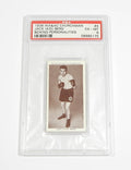 1938 WA & AC Churchman Boxing Personalities Jack Kid Berg #4 PSA 6