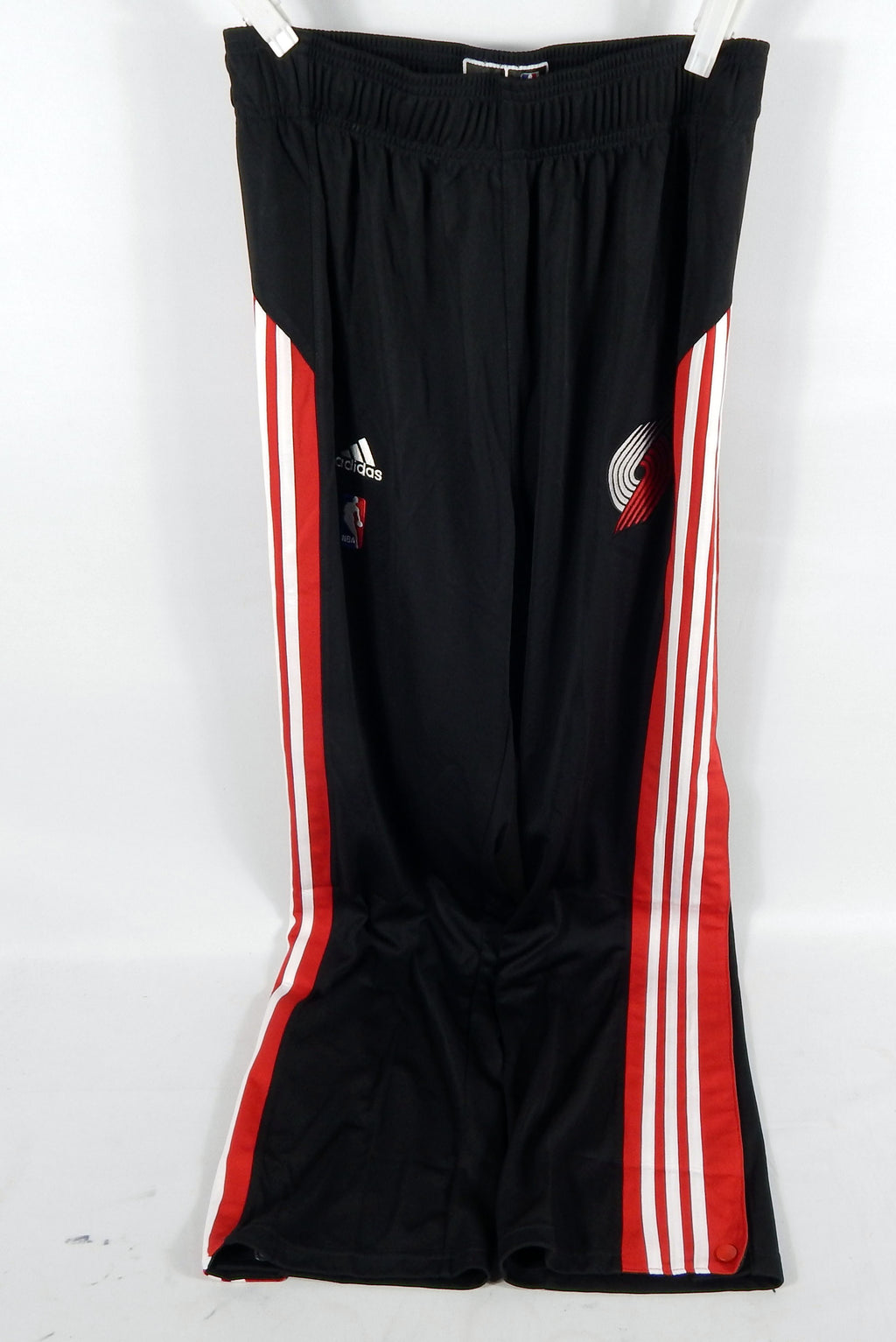 2000s Portland Trailblazers Game Issued Black Warm Up Pants MT 792