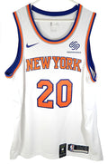 Kevin Knox II #20 NY Knicks Nike Connect Swingman Squarespace Jersey White 52 XL