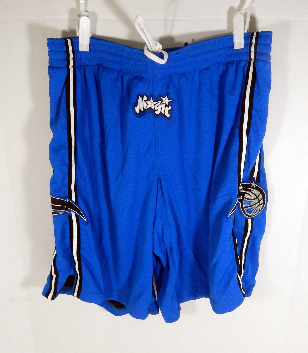 2000s Orlando Magic Game Issued Blue Shorts 40+2 DP62527 Pic2