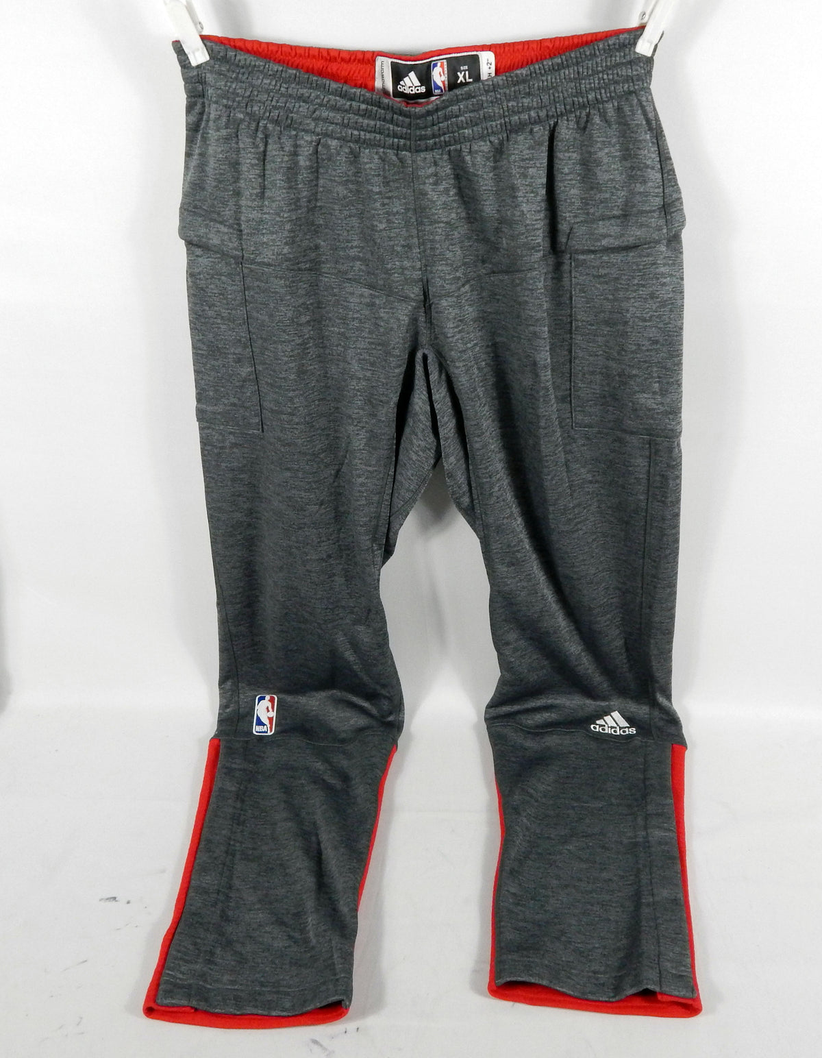 2016-17 New Orleans Pelicans Team Issued Grey Travel Pants XL+2 795