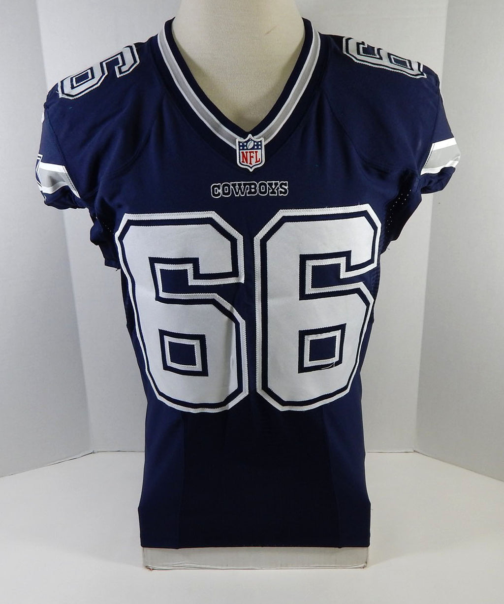 2015 Dallas Cowboys Mike McAdoo #66 Game Issued Navy Jersey Jersey 44 709 Pic2