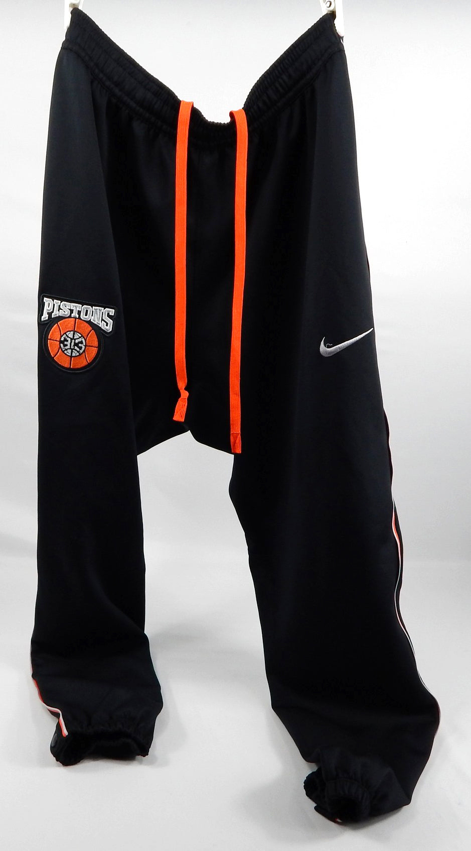 2023-24 Detroit Pistons Stanley Umude #17 Game Used Black Pants City Bad Boys 2