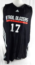 2000s Portland Trail Blazers Lukas Stefansson #17 Game Issued Practice Jersey