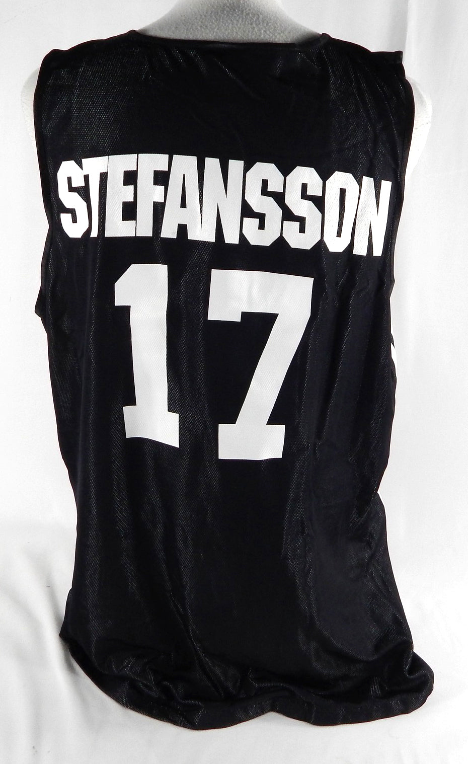2000s Portland Trail Blazers Lukas Stefansson #17 Game Issued Practice Jersey Pic2