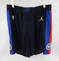 2023-24 Detroit Pistons Game Issued Black Shorts Basketball 40 436
