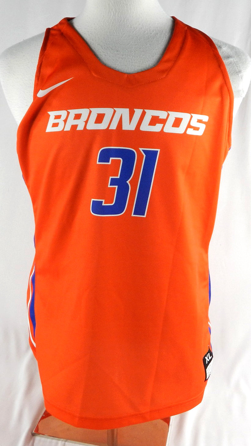 2019-20 Boise State Broncos #31 Game Used Orange Jersey Basketball XL 817
