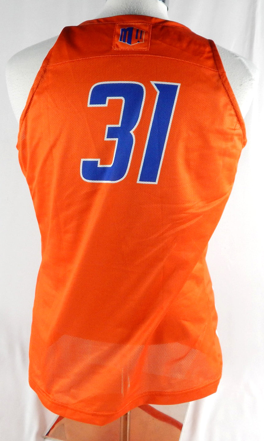 2019-20 Boise State Broncos #31 Game Used Orange Jersey Basketball XL 817 Pic2
