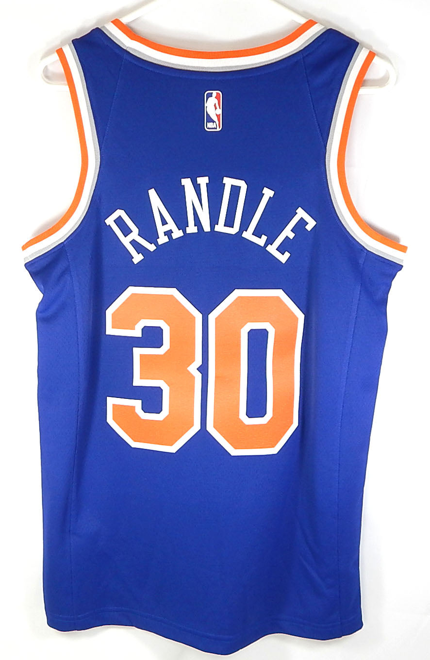 Julius Randle #30 NY Knicks Nike Connect Swingman Squarespace Jersey Blue 56 2XL Pic2