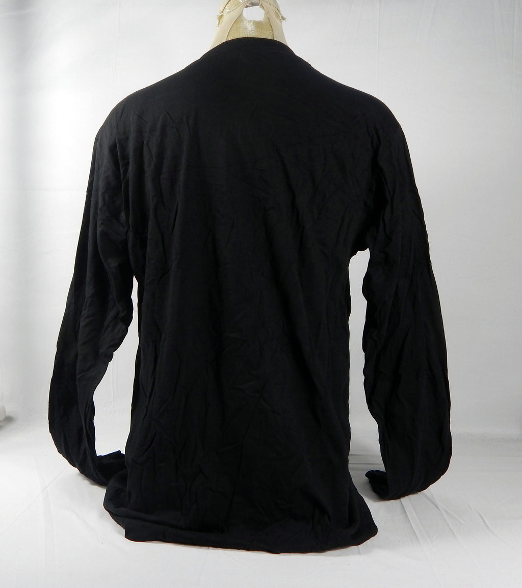 2011-12 New Orleans Hornets Team Issued Black Long Sleeve Training Shirt 2XLT 2S Pic2