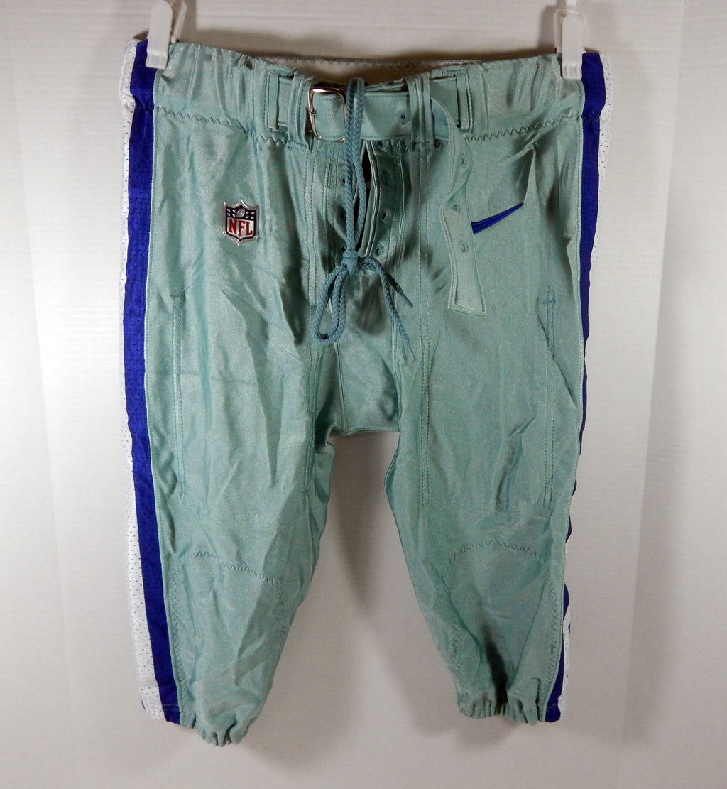 2015 Dallas Cowboys Game Issued Seafoam Grey Pants 44 DP56154