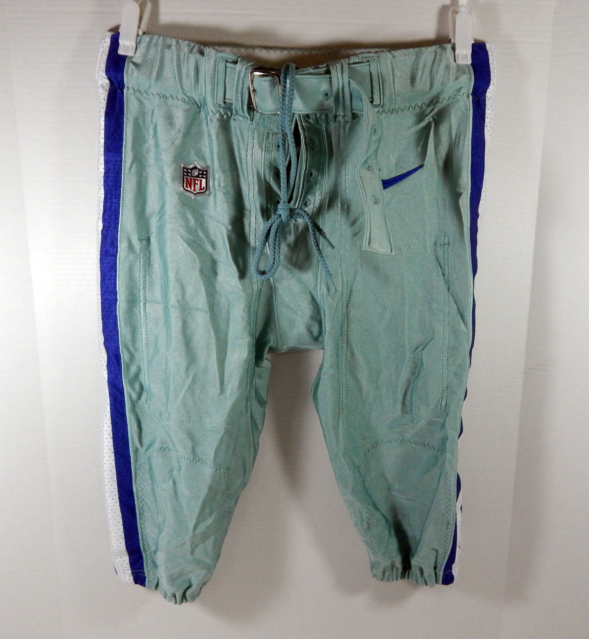 2015 Dallas Cowboys Game Issued Seafoam Grey Pants 44 DP56154