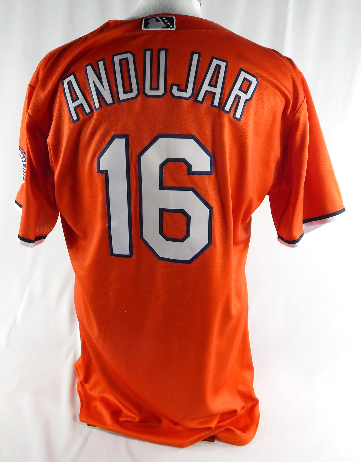 2024 Las Vegas Aviators Miguel Andujar #16 Game Used Orange Jersey 44 336 Pic2