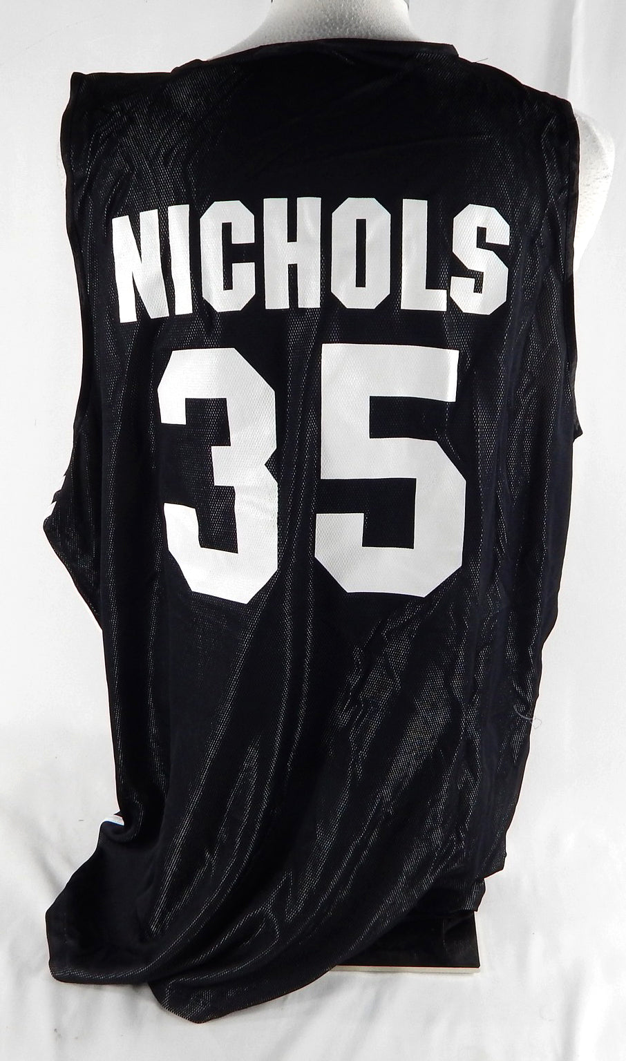2007 Portland Trail Blazers Demetris Nichols #35 Game Issued Practice Jersey 352 Pic2