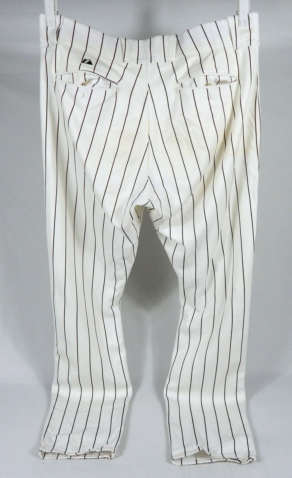 2005 Florida Marlins Alexander #65 Game Used White Pants 38 817 Pic2