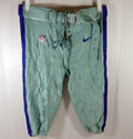 2015 Dallas Cowboys Game Issued Seafoam Grey Pants 42 DP56157