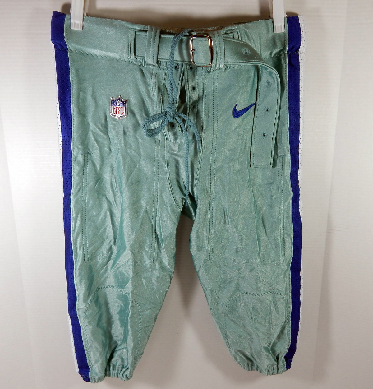 2015 Dallas Cowboys Game Issued Seafoam Grey Pants 42 DP56157