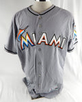 2012-18 Miami Marlins #66 Game Used Grey Jersey 46 747