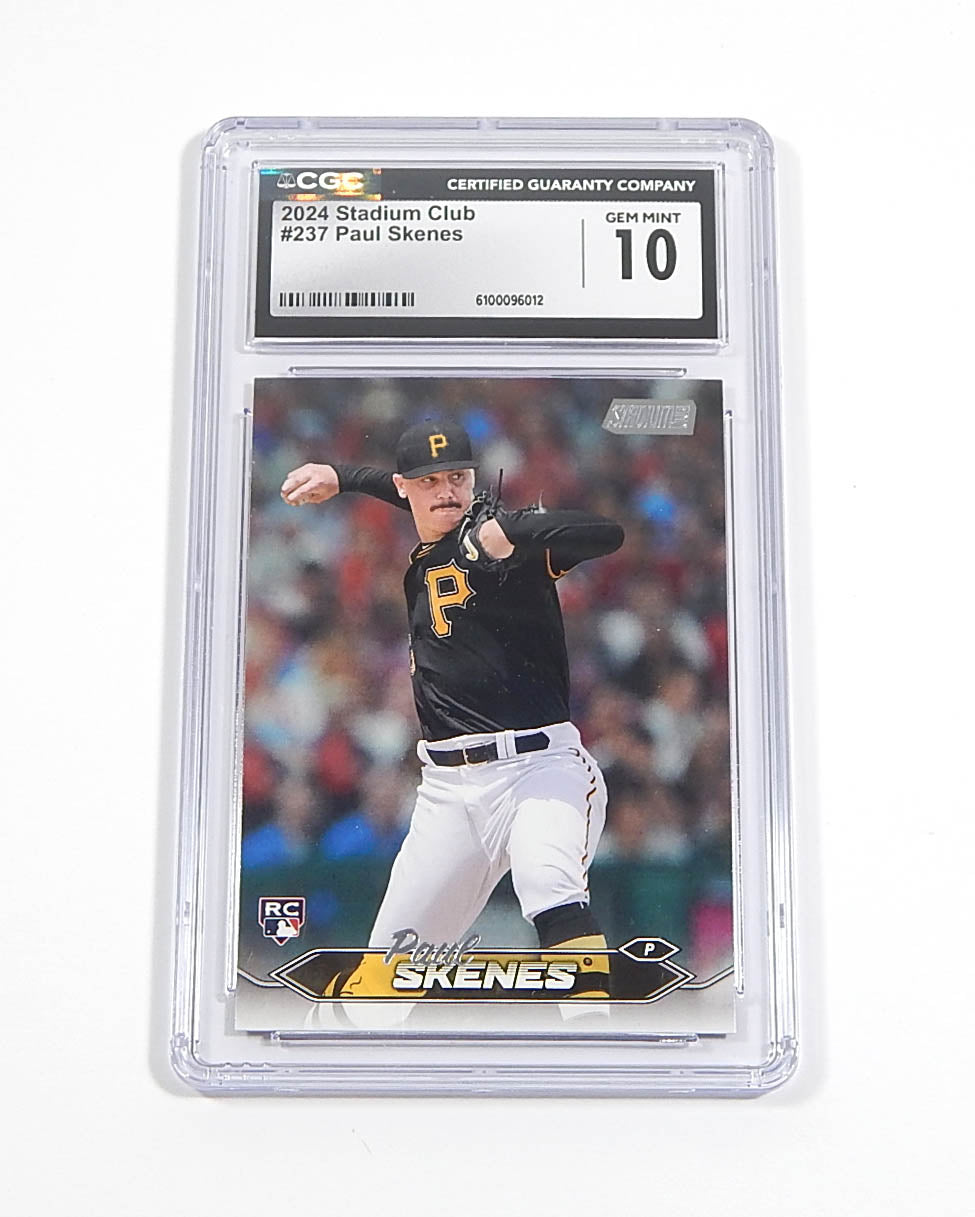 2024 Topps Stadium Club Paul Skenes RC #237 Rookie CGC 10