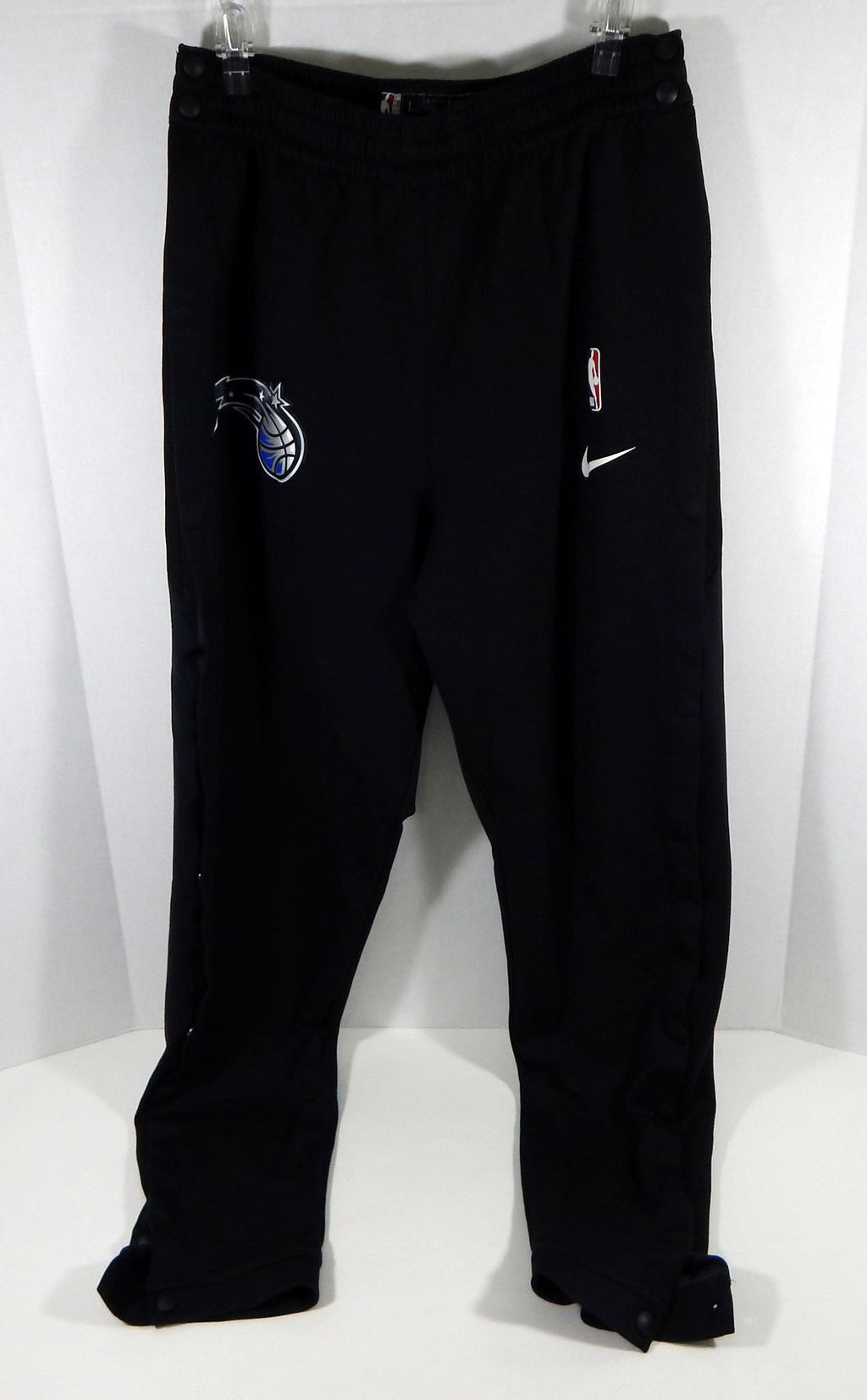 2018-19 Orlando Magic Isaiah Briscoe #13 Game Used Black Tear Away Pants L 733