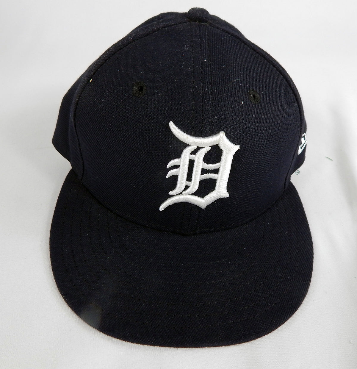 Detroit Tigers #12 Game Issued Pos Used Navy Hat 7 1/8 DP67078