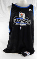 1997-98 Cleveland Cavaliers #16 Game Issued Black Practice Jersey XXL 253