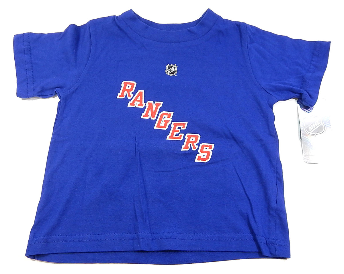 Artemi Panarin #10 New York Rangers NHL NHLPA T-Shirt Tee Shirt Blue 2T Toddler