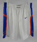 2021-22 Boise State Broncos Game Issued White Shorts Basketball M 442