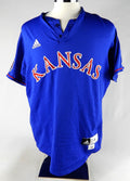 2014 Kansas Jayhawks #48 Game Used Blue Jersey Baseball 46 102