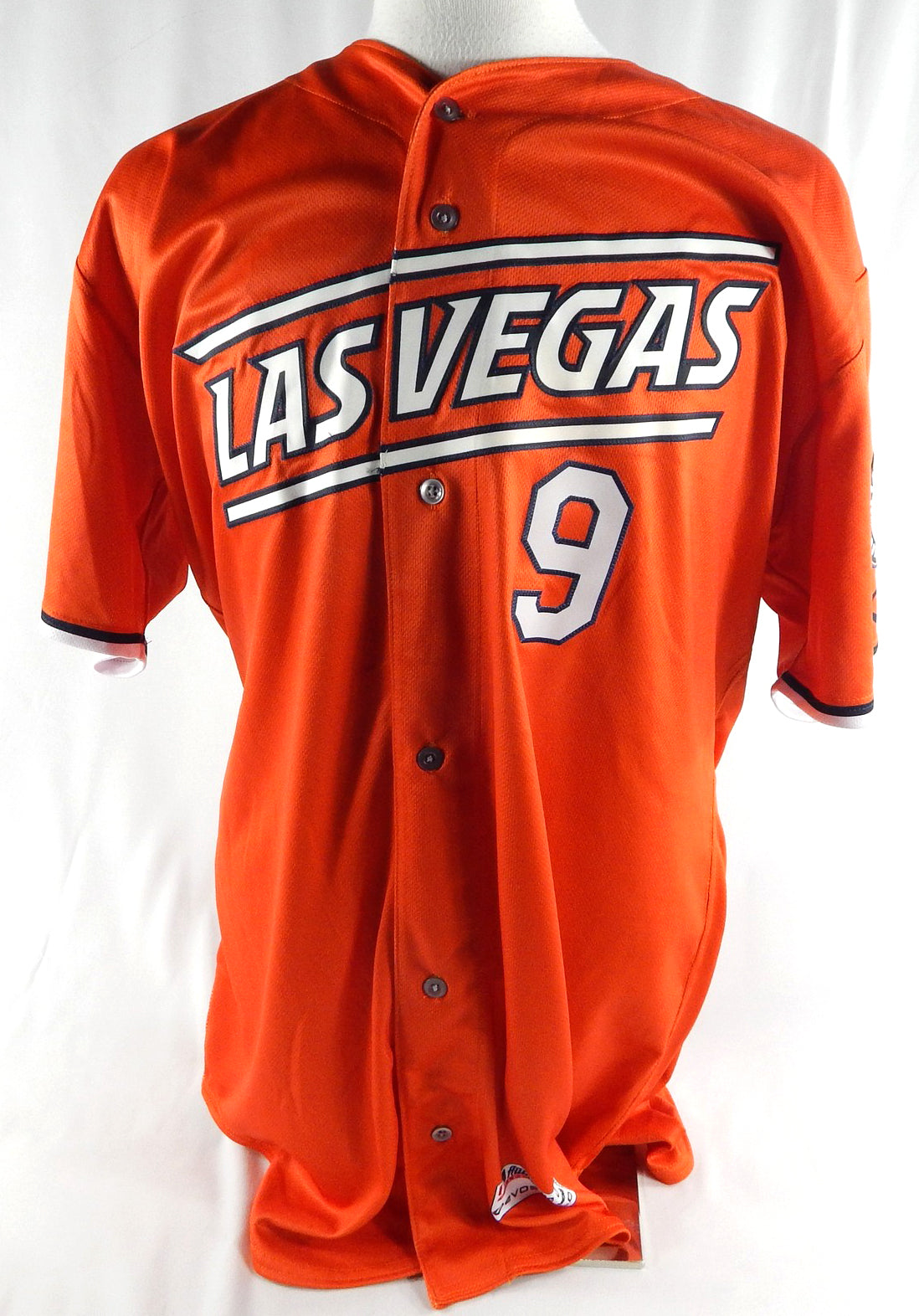 2024 Las Vegas Aviators Ryan Noda #9 Game Used Orange Jersey 48 341