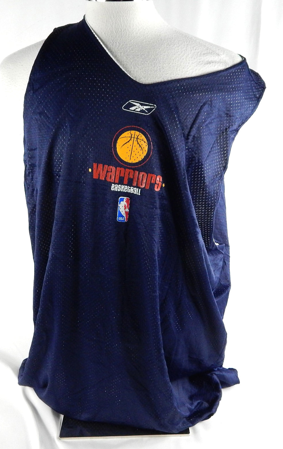 2000s Golden State Warriors Game Issued Navy Practice Jersey 3XL 357