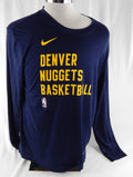 2023-24 Denver Nuggets Kentavious Caldwell-Pope #5 Game Used Navy Train Shirt 6