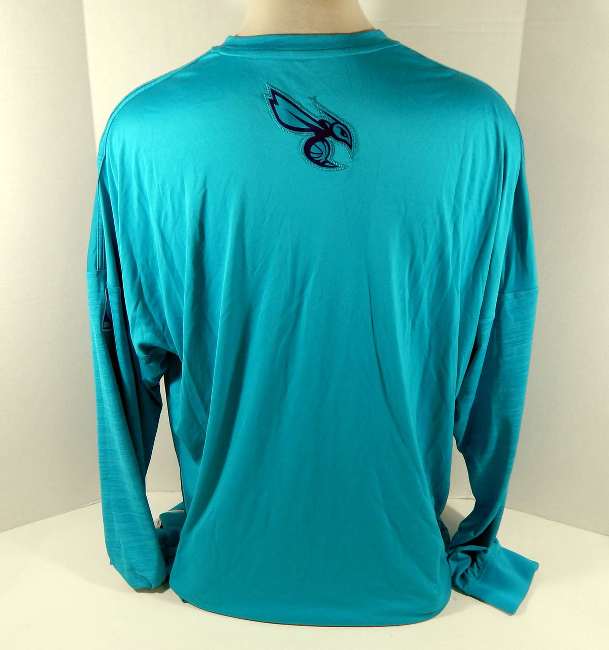 2015-16 Charlotte Hornets # Game Issued Teal Shooting Shirt 3XL2 DP08750 Pic2