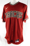 2020-23 Arizona Diamondbacks Blank Game Issued Red Jersey Nike 46 986