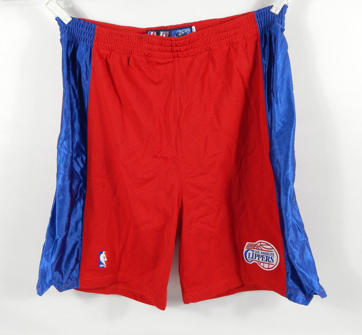 2000s Los Angeles Clippers #54 Game Used Red Shorts 46+2 813