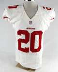 San Francisco 49ers Kenneth Acker #20 Game Issued White Jersey NP Rem 2 2015