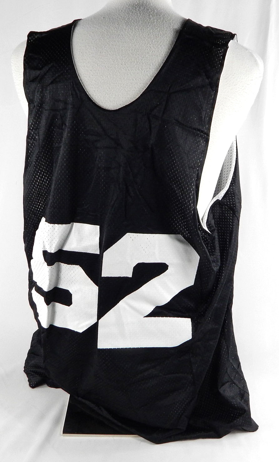 1990s Atlanta Hawks #52 Game Issued Black Practice Jersey XXXL 362 Pic2