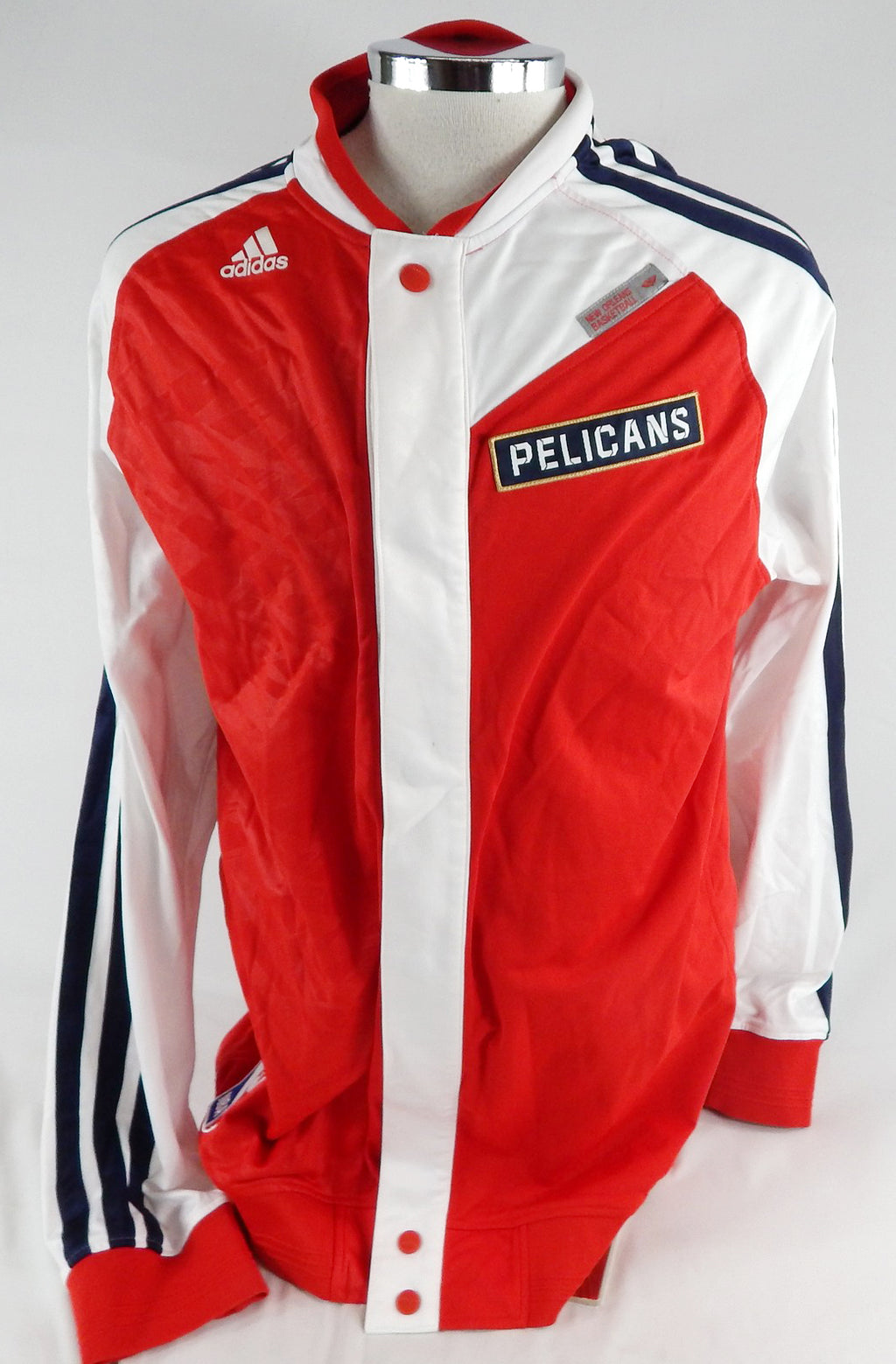 2013-14 New Orleans Pelicans Austin Rivers #25 Game Used Red Warm Up Jacket ASG3