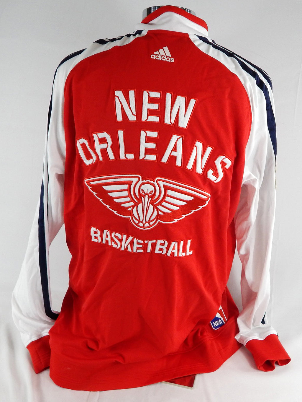 2013-14 New Orleans Pelicans Austin Rivers #25 Game Used Red Warm Up Jacket ASG3 Pic2