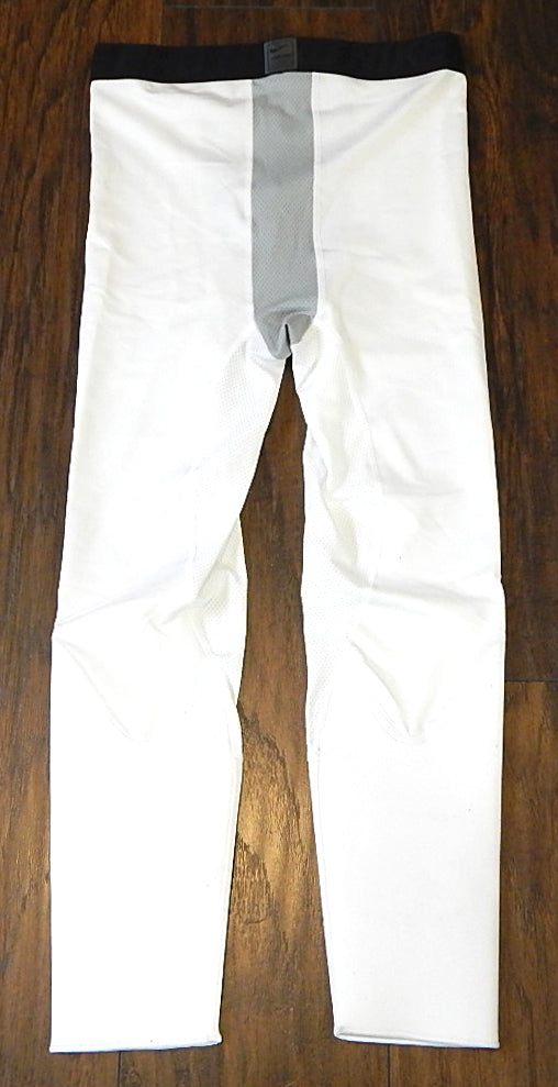 Nike NBA Basketball Team Issued Padded Compression Pants White New XL Tall Pic2