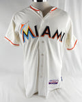 2012-18 Miami Marlins #7 Game Used White Jersey 44 755