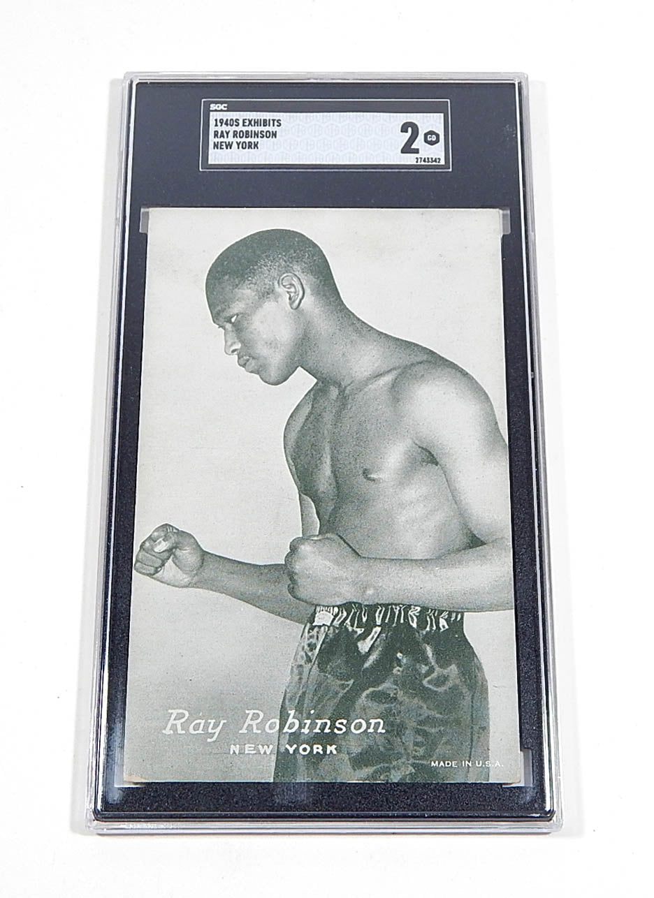 1940 Exhibits Sugar Ray Robinson New York SGC 2