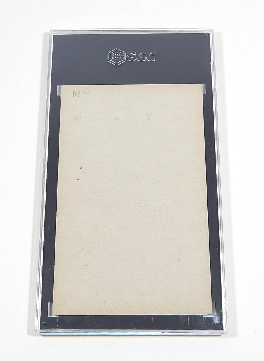 1940 Exhibits Sugar Ray Robinson New York SGC 2 Pic2